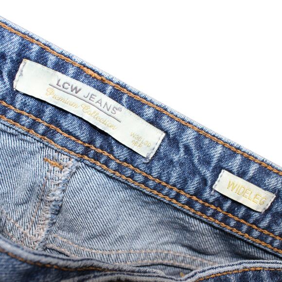 LCW Jeans Premium Collection Wide Leg Jeans Size 36 X 30 - Picture 12 of 12